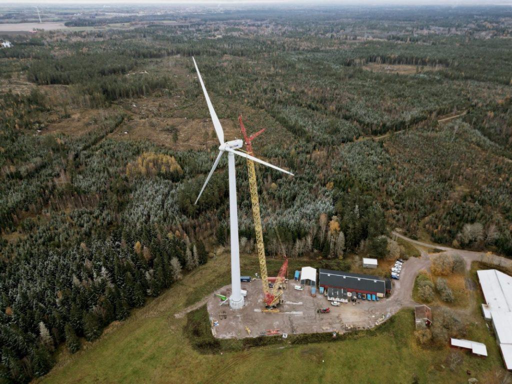 a maior turbina eólica de madeira do mundo
